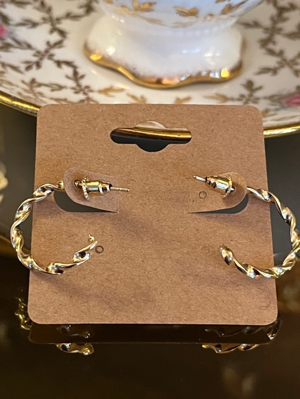 Mini Gold Hoop Earrings